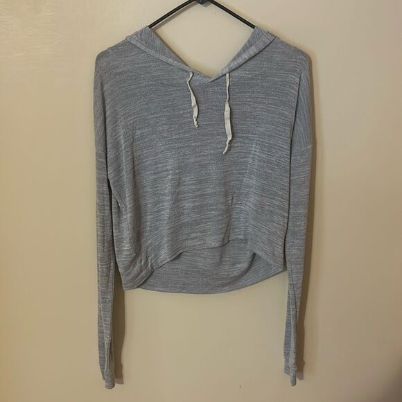 Abercrombie & Fitch High Low Hooded Sweatshirt size small - Picture 1 of 7